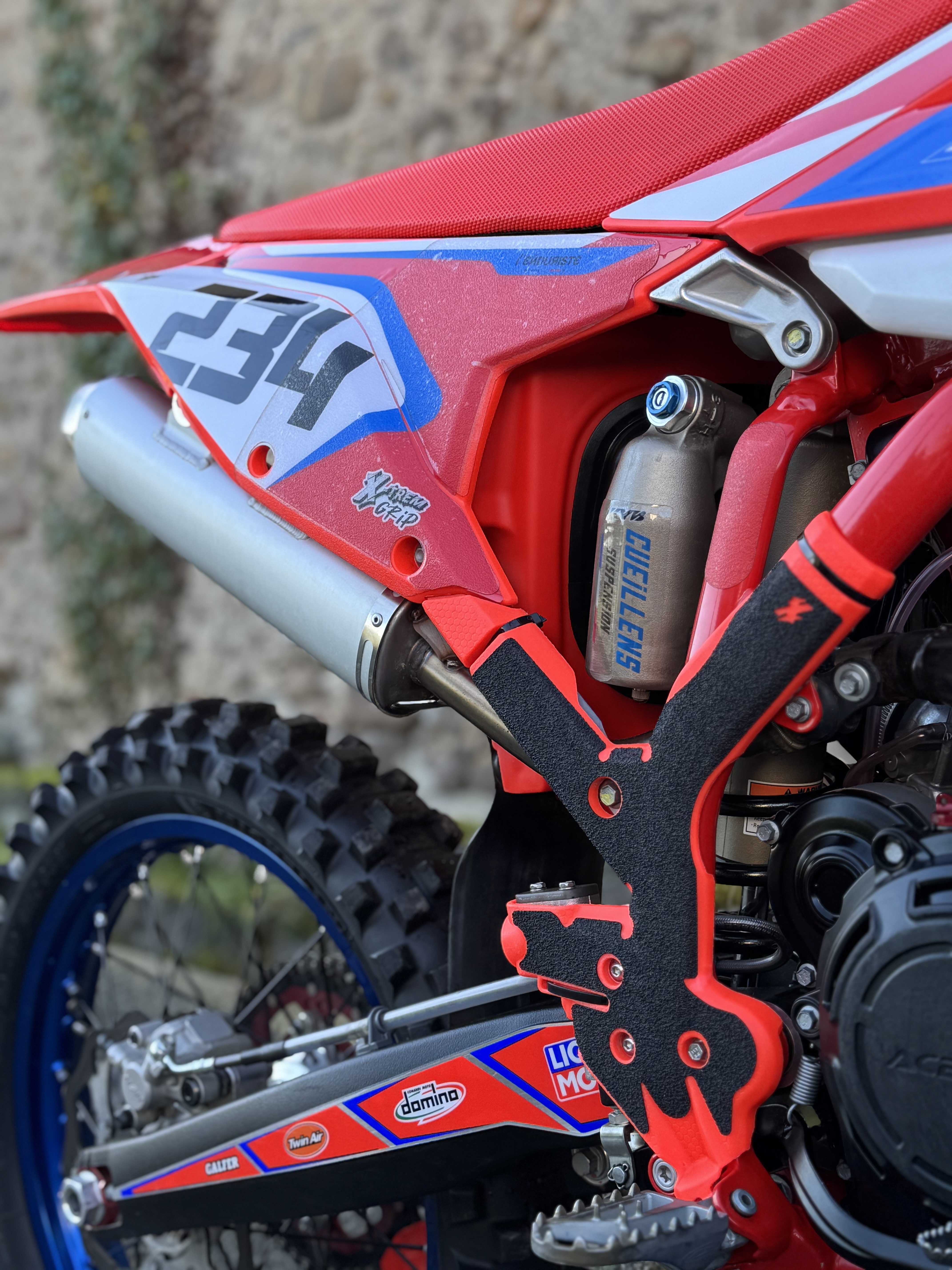 X-tream Grip protection detail